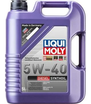 Моторное масло Liqui Moly Diesel Synthoil 5W-40, 5 л
