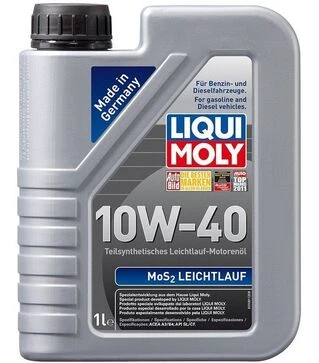 Моторное масло Liqui Moly Mos2-Leichtlauf 10W-40, 1 л