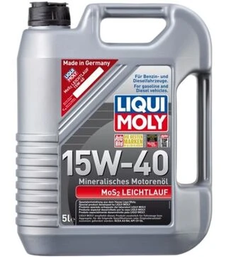 Моторна олива Liqui Moly Mos2 Leichtlauf 15W-40, 5 л