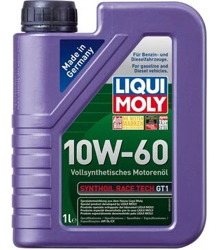 Моторное масло Liqui Moly Synthoil Race Tech GT1 10W-60, 1 л