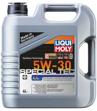 Моторна олива Liqui Moly Special Tec LL 5W-30, 4 л