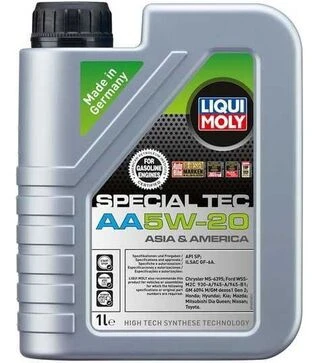 Моторна олива Liqui Moly Special Tec AA 5W-20, 1 л