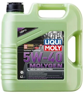 Моторна олива Liqui Moly Molygen New Generation 5W-40, 4 л