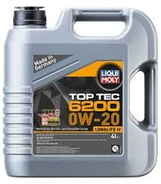 Моторна олива Liqui Moly Top Tec 6200 0W-20, 4 л