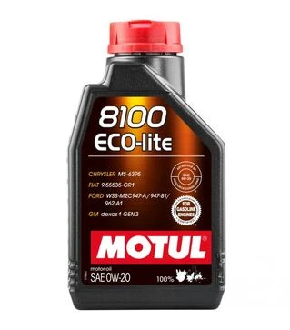 Моторна олива Motul 8100 Eco-lite 0W-20, 1 л