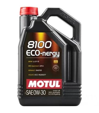 Моторное масло Motul 8100 Eco-nergy 0W-30, 5 л
