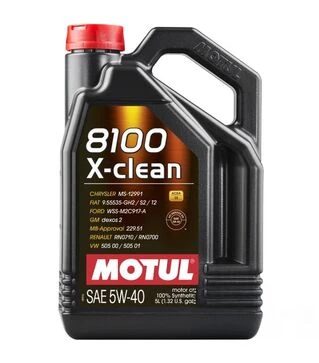 Моторна олива Motul 8100 X-clean 5W-40, 5 л