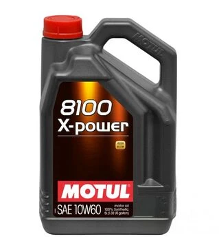 Моторное масло Motul 8100 X-power 10W-60, 5 л