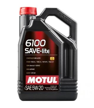 Моторна олива Motul 6100 Save-Lite 5W-20, 5 л