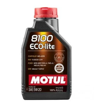 Моторное масло Motul 8100 Eco-lite 5W-20, 1 л
