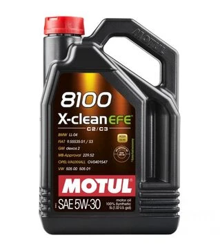 Моторна олива Motul 8100 X-clean EFE 5W-30, 5 л