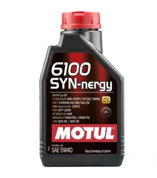 Моторное масло Motul 6100 Syn-nergy 5W-40, 1 л