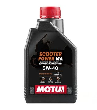 Моторное масло Motul Scooter Power 4T MA 5W-40, 1 л