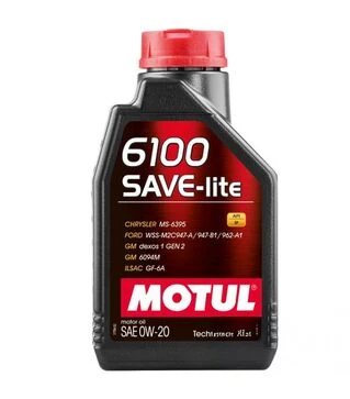 Моторна олива Motul 6100 Save-Lite 0W-20, 1 л