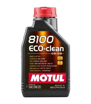 Моторна олива Motul 8100 Eco-Clean 0W-20, 1 л