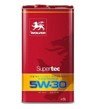 Моторное масло WOLVER SUPERTEC 5W-30, 5 л