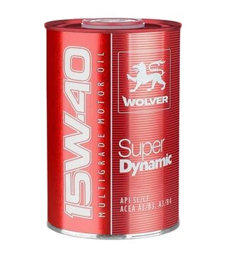 Моторное масло WOLVER SUPER DYNAMIC 15W-40, 1 л