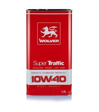 Моторна олива WOLVER SUPER TRAFFIC 10W-40, 5 л