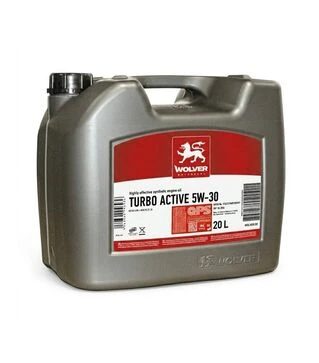 Моторное масло WOLVER TURBO ACTIVE 5W-30 API CK-4/SN, 20 л