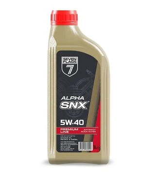 Моторное масло 7FLAGS ALPHA SNX 5W-40 API SN/CF, 1 л