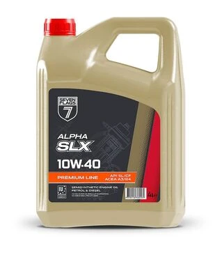 Моторное масло 7FLAGS ALPHA SLX 10W-40 API SL/CF, 4 л