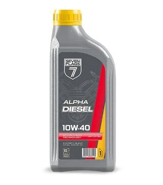 Моторна олива 7FLAGS ALPHA DIESEL 10W-40 API CF/SL, 1 л