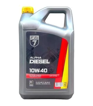 Моторна олива 7FLAGS ALPHA DIESEL 10W-40 API CF/SL, 5 л