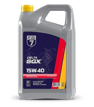 Моторна олива 7FLAGS DELTA SGX 15W-40 API SG/CD, 5 л