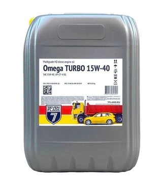 Моторное масло 7FLAGS OMEGA TURBO 15W-40 API CF-4, 20 л
