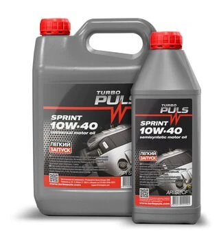 Моторна олива TURBO PULS SPRINT 10W-40 API SL/CF, 5 л