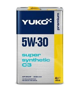 Моторное масло VUKO SUPER SYNTHETIC C3 5W-30 API SN/CF, 4 л