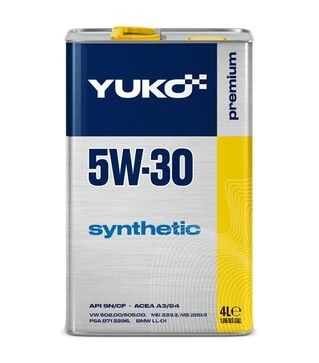 Моторное масло VUKO SYNTHETIC 5W-30 API SN/CF, 4 л