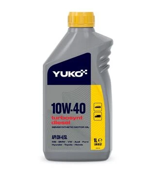 Моторное масло VUKO TURBOSYNT DIESEL 10W-40 API CH-4/SL, 1 л
