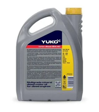 Моторна олива VUKO TURBO DIESEL 15W-40 API CD/SF, 5 л