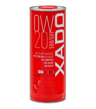 Моторна олива XADO Atomic Oil Red Boost 0W-20, 508/509, 60 л