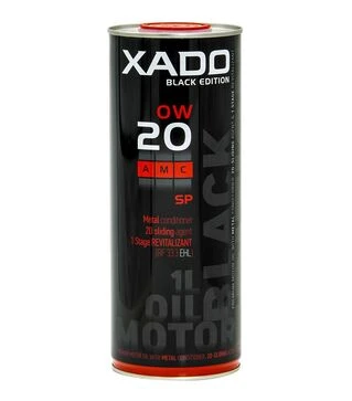 Моторна олива XADO Atomic Oil Black Edition AMC 0W-20 SP, 4 л