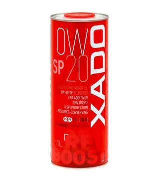 Моторна олива XADO Atomic Oil Red Boost 0W-20 SP, 200 л