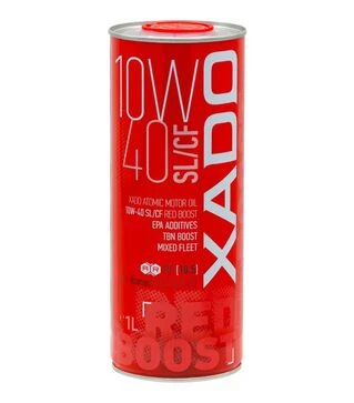 Моторна олива XADO Atomic Oil Red Boost 10W-40, SL/CF, 20 л