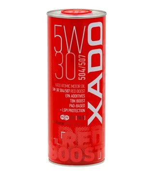 Моторна олива XADO Atomic Oil Red Boost 5W-30, 504/507, 1 л