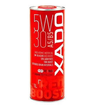 Моторна олива XADO Atomic Oil Red Boost 5W-30, A5/B5, 1 л
