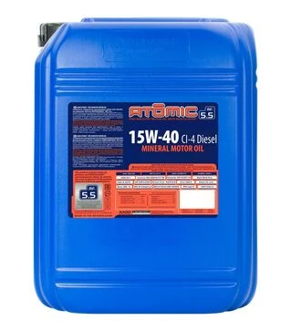 Моторна олива XADO Atomic Oil Diesel Pro-industry 15W-40 CI-4, 20 л