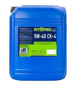 Моторна олива XADO Atomic Oil Pro-industry 5W-40 CK 4, каністра, 20 л