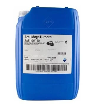 Моторна олива Aral MegaTurboral 10W-40, 20 л