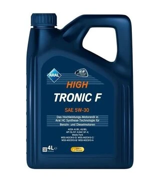 Моторна олива Aral HighTronic F 5W-30, 4 л