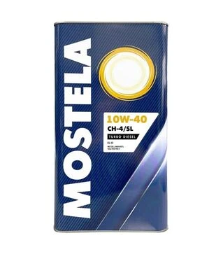 Моторное масло Mostela Turbo Diesel 10W-40, 4,73 л