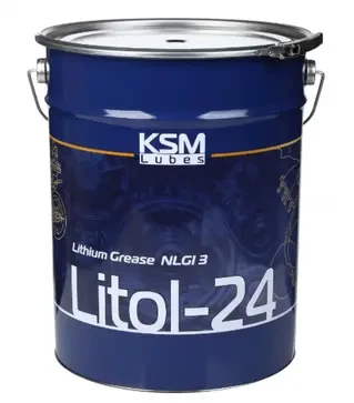 Пластичная смазка KSM Литол-24, 17 кг.