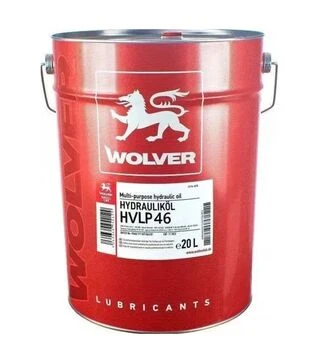 Гідравлічне мастило WOLVER HYDRAULIK&Ouml;L HVLP 46, 20 л