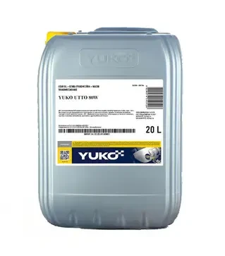 Трансмісійне мастило Yuko UTTO 80W, 20 л
