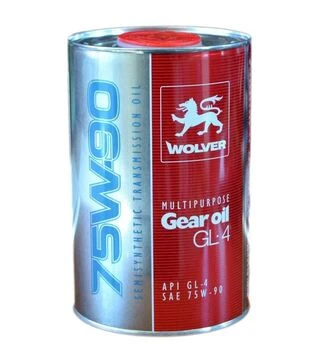 Трансмиссионная смазка WOLVER MULTIPURPOSE GEAR OIL 75W-90 GL-4, 20 л
