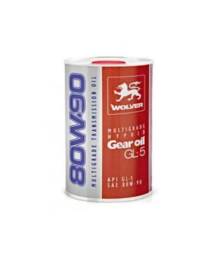 Трансмиссионная смазка WOLVER MULTIGRADE HYPOID GEAR OIL 80W-90 GL-5, ведро, 20 л